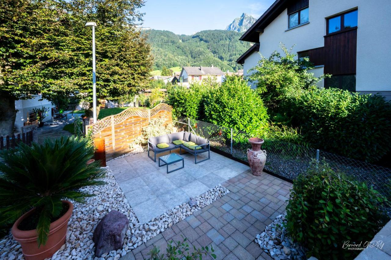 Zimmer Mit Eigenem Badezimmer Näfels Exterior foto